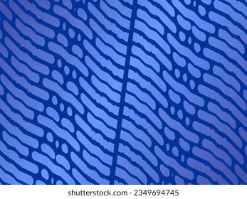 Blue vector background with luxury ornament. Sparkling abstract illustration with colored sticks. Smart design for your business advertisement.
