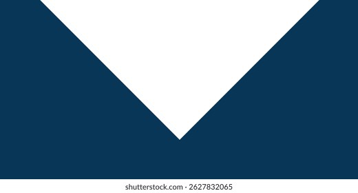 Blauer Vektorhintergrund mit silberner Kurve überlappt Papier mit weißem Raum für Text und Hintergrunddesign