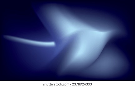 Blue vector background texture. Colorful gradient abstract illustration in blurry style. Your design for the app.