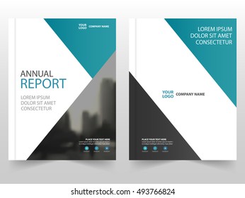 Blue Vector book cover layout design, annual report Leaflet Brochure Flyer template design, abstract business presentation template, a4 size design