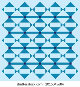 blue vector box pattern. abstract illustration with box pattern. the pattern can be used for background, web, and more