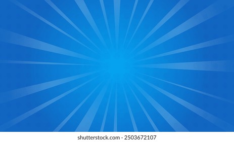 Blue vector classic vintage rays sunburst retro background