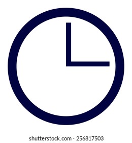 blue vector clocks icons