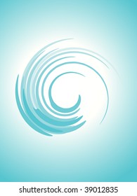 Blue vector design