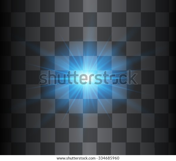 Blue Vector Glow Light Effect Stock Vector (Royalty Free) 334685960