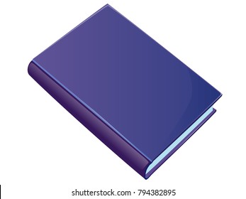 Blue Vector icon book