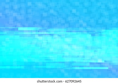 Blue vector illustration abstract background with rectangle elements