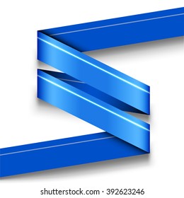 Blue vector infographics design isolated on the white without sample texts. Banner for web design, flyers or design elements. Infographic ribbons.