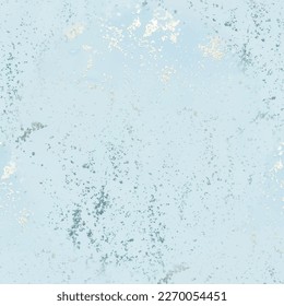 Blue Vector Ink Marble. Luxury Alcohol Ink Canvas. Light Seamless Background. Gold Marble Background. Shiny Watercolor Pattern. Foil Art Paint. Foil Abstract Watercolor. Vector Abstract Ink Template