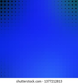 BLUE vector layout with circles. Abstract illustration with colorful spots in nature style. Pattern for wallpapers, curtains.