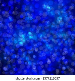BLUE vector layout with circles. Modern abstract illustration with colorful circle shapes. Pattern for booklets, leaflets.