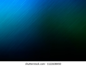 BLUE vector layout with flat lines. Modern geometrical abstract illustration with staves. Best design for your ad, poster, banner.