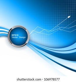 blue vector modern design. Eps10