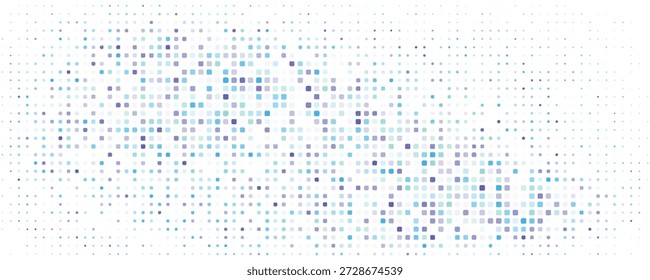 Fundo geométrico moderno vetorial azul. Modelo abstrato. Padrão geométrico em estilo quadrado com gradiente.
