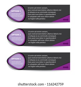 Blue Vector Paper Progress background / product choice or versions