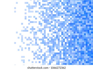 Blue vector pixel background