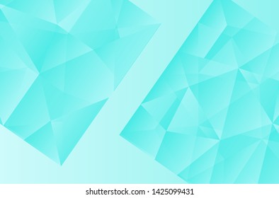 blue vector of polygonal abstract background template with modern design, elegant and beauty, eps 10.