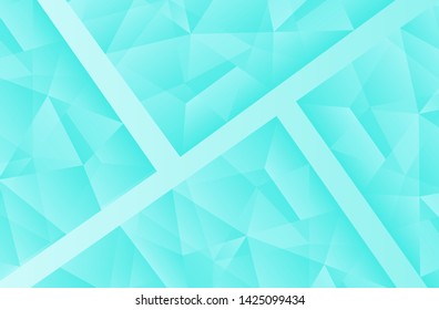 blue vector of polygonal abstract background template with modern design, elegant and beauty, eps 10.