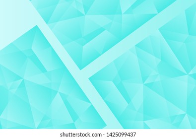 blue vector of polygonal abstract background template with modern design, elegant and beauty, eps 10.