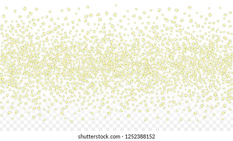 Blue Vector Realistic Blue Petals Falling on Transparent Background.  Spring Romantic Flowers Illustration. Flying Petals. Sakura Spa Design. Blossom Confetti. Design Elements for  Wedding Decoration.