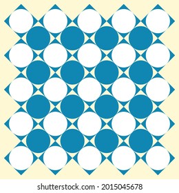 blue vector roud pattern. abstract illustration with box pattern. the pattern can be used for background, and more