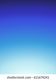 Blue vector sky