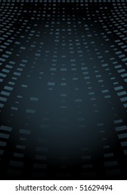 Blue vector squared techno arena