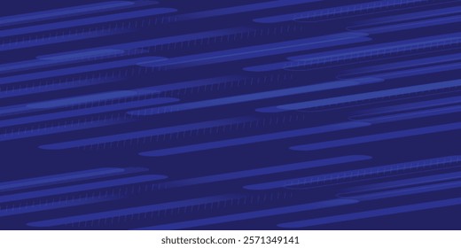 Blue vector template with repeated sticks. Modern  abstract illustration with sticks, dots. Smart design for your business advert.