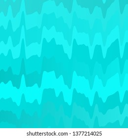 BLUE vector texture with curves. Colorful sample with gradient curves.  Pattern for websites, landing pages.