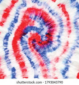 Blue Vector Tie Dye  Circle Spiral Swirl  Brush Blue Pattern  Spiral Dirty Circle  Flag Dyed Circle Paint  Red Abstract Tie Dye  Spiral Dyed Print  Red Flag Background  Spiral Usa Tie Dye Background