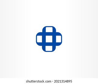 Blue vector for universal icon concept logo design icon