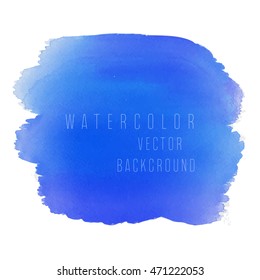 blue vector watercolor design template color colour water star texture isolated abstract background scene paint brush splash artistic wet blue art creative flag drop ribbon conceptual painting splatte