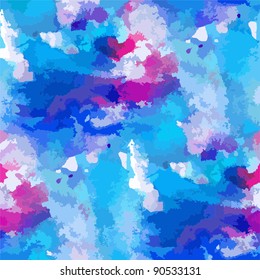 blue vector watercolour stroke brush texture abstract watercolor background