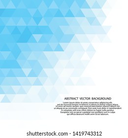 blue vector wave. abstract image. polygonal style. - Powered by Shutterstock - Get 15% off with code: PIKWIZARD15