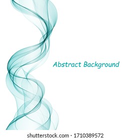 blue vector wave. layout for presentation, brochure