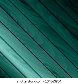 Blue vector wooden floor texture or background