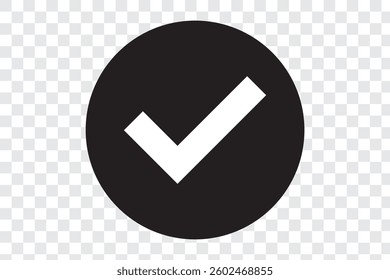 Blue verified account icon vector design
