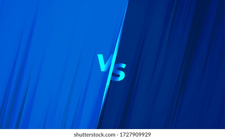 azul versus bandera de la competencia y el desafío