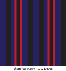 Blue vertical striped seamless pattern background suitable for fashion textiles, graphics