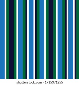 Blue vertical striped seamless pattern background suitable for fashion textiles, graphics