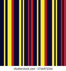 Blue vertical striped seamless pattern background suitable for fashion textiles, graphics