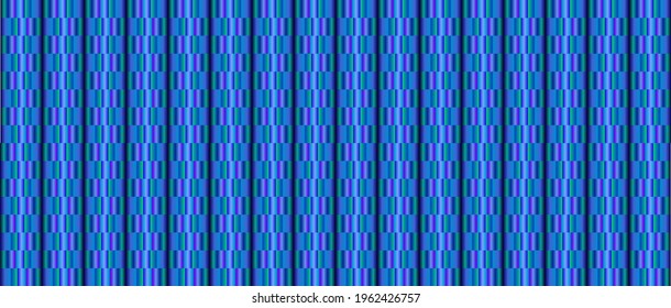 Blue vertical stripes consisting of colored rectangles. For illustrations and textures.
