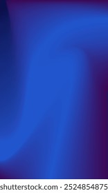 Blue vibrant gradient fluid illustration. Background for flyer, social media post, screen, mobile app, wallpaper