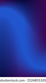 Blue vibrant gradient fluid illustration. Background for flyer, social media post, screen, mobile app, wallpaper