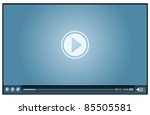 blue video player for web