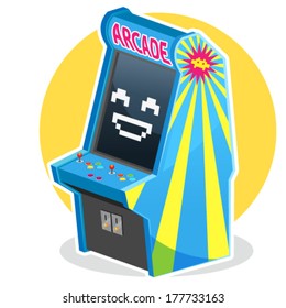 2,601 Cartoon arcade machine Images, Stock Photos & Vectors | Shutterstock