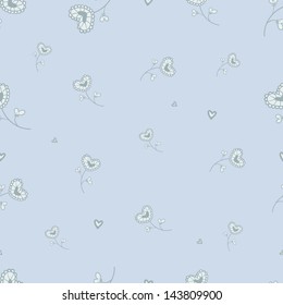 Blue vintage background