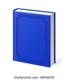 Blue vintage book