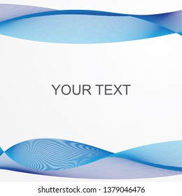 blue violet abstract blending waves