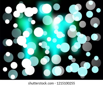 Blue violet bokeh abstract light background